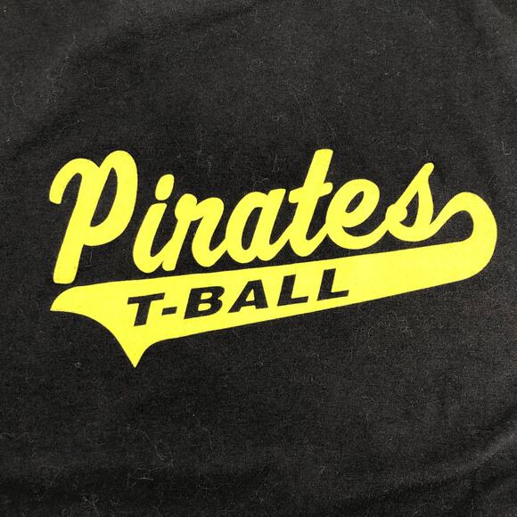 90s Pirates Tball coach tshirt 1990s vintage - Picture 2 of 5